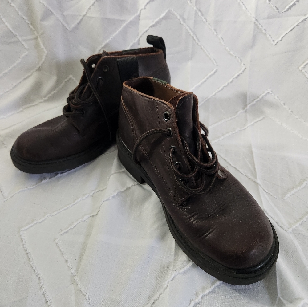Men's Brown Leather Boots